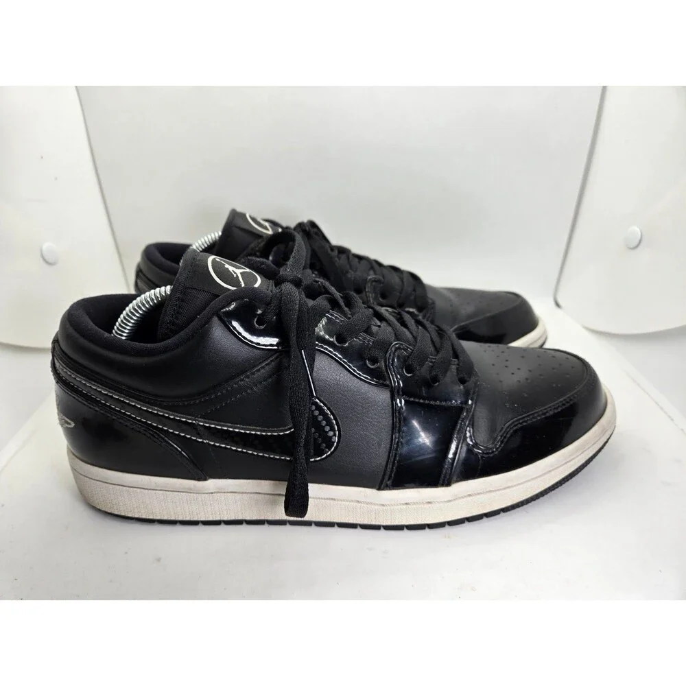 Jordan 1 Low SE All-Star 2021 Shoes Men's 10.5 Black Athletic Lifestyle Sneakers